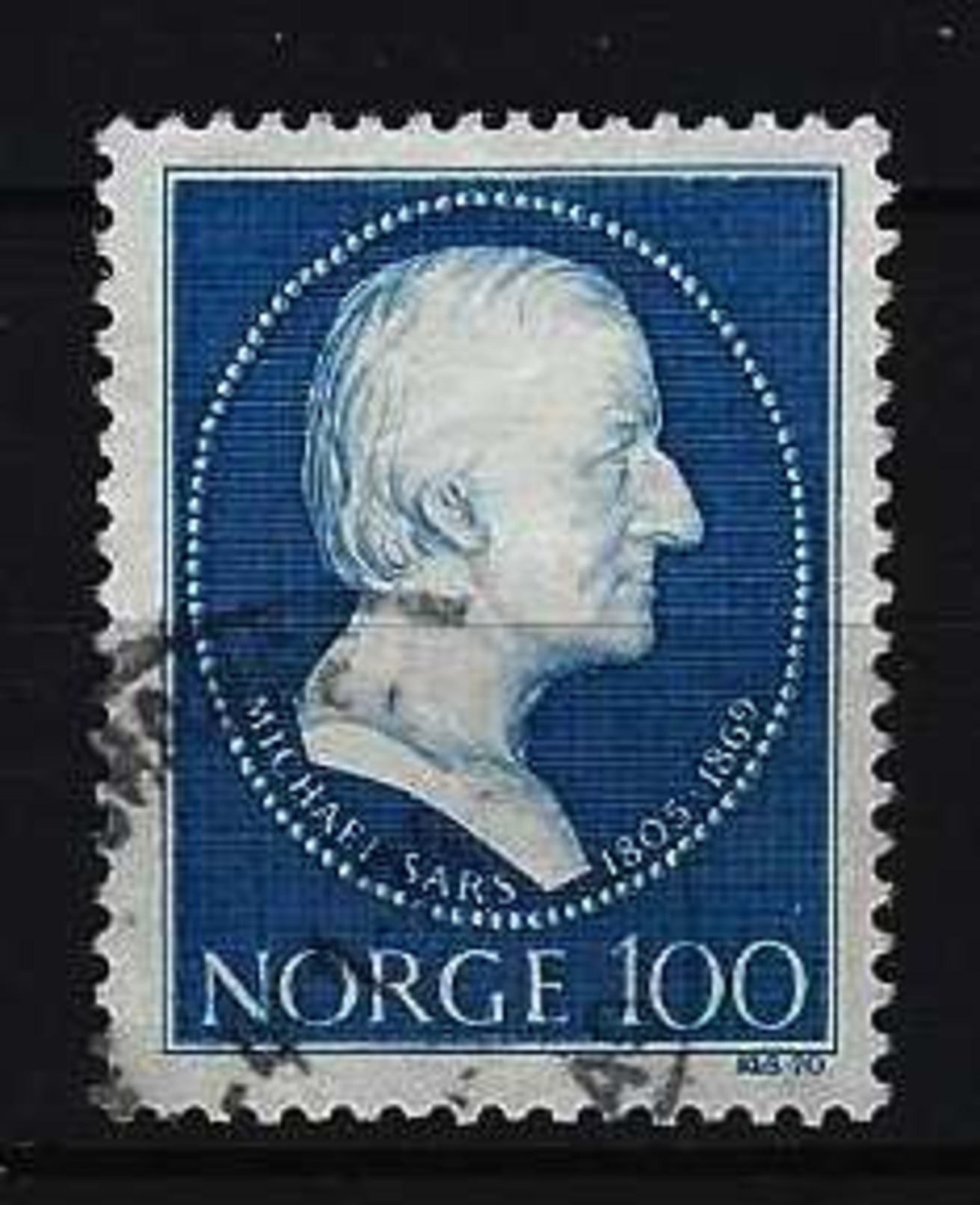 NORWEGEN - Mi-Nr. 616 Michael Sars (1805-1869) Gestempelt - Gebruikt