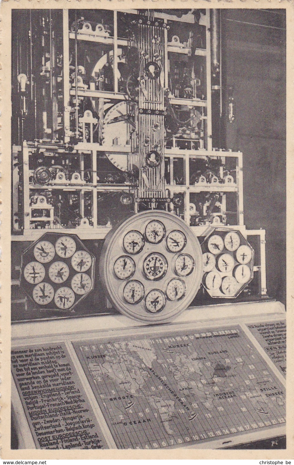 Sint Truiden, Astronomisch Compensatie Uurwerk, Camiel Festraets (pk34719) - Sint-Truiden