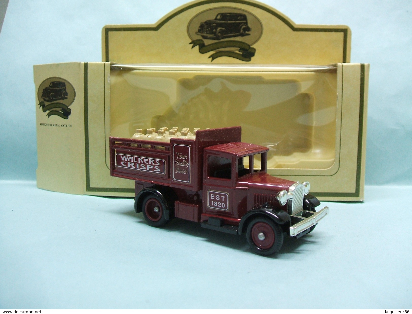Lledo Promotional Model - FORD A STAKE Walkers Crisps BO - Vrachtwagens