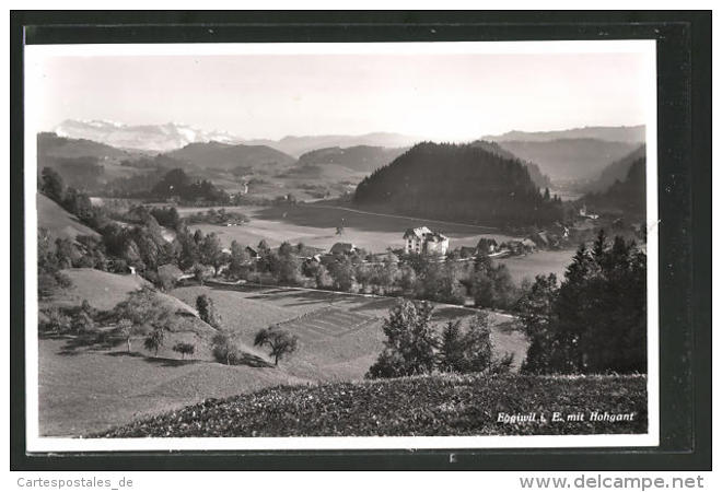 CPA Eggiwil, Gasthof Bären Avec Hohgant - Eggiwil