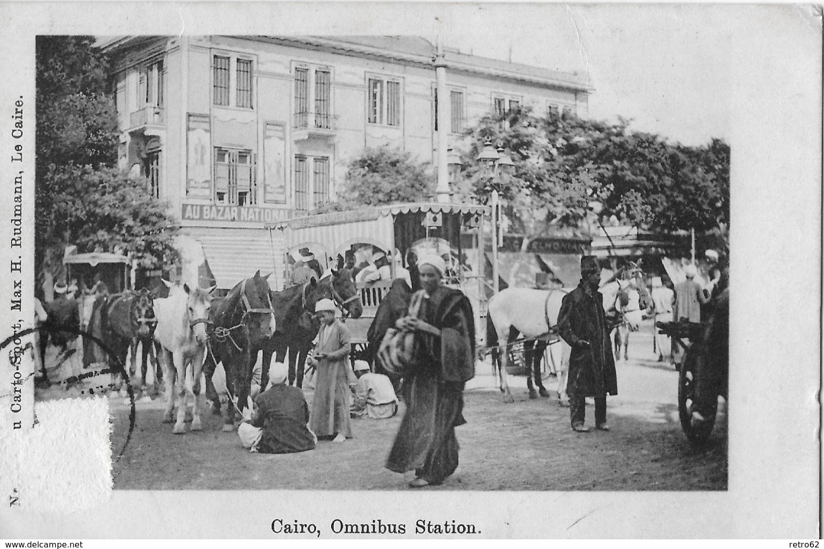 CAIRO / KAIRO &rarr; Omnibus Station Ca.1930 - Le Caire