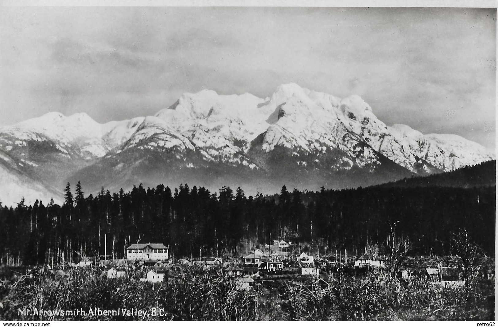 PORT ALBERNI &rarr; Mount Arrowsmith Of Vancouver Island, Postcard From 1932 - Vancouver