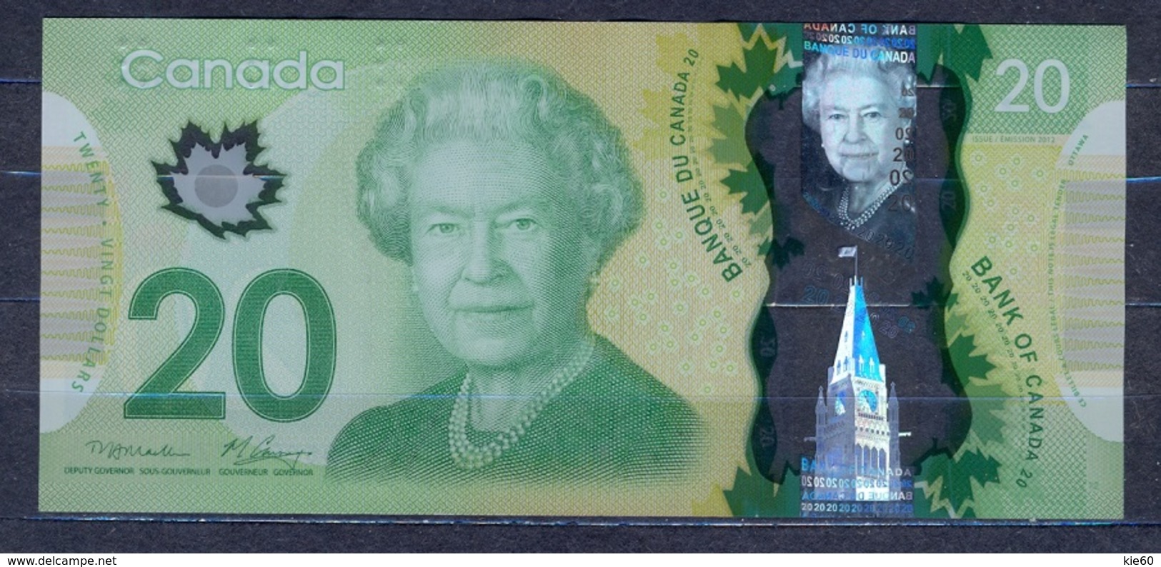 Canada  - 2011 -  20 Dollars    .. P108a.1..Polymer - Kanada