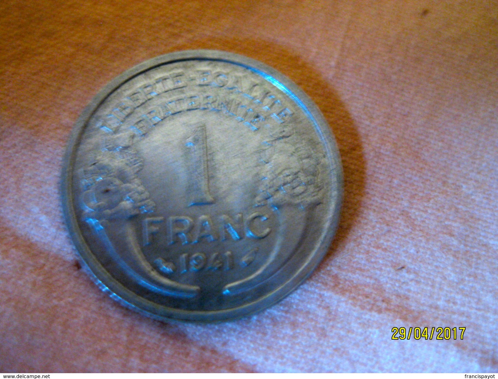 France: 1 Franc 1941 - 1 Franc