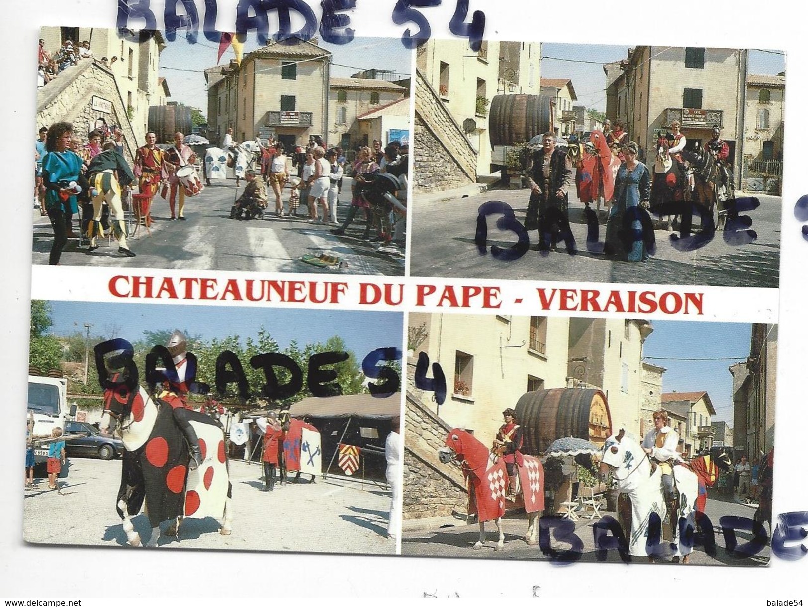 CPM - CHATEAUNEUF DU PAPE (84) Fête De La VERAISON - Chateauneuf Du Pape