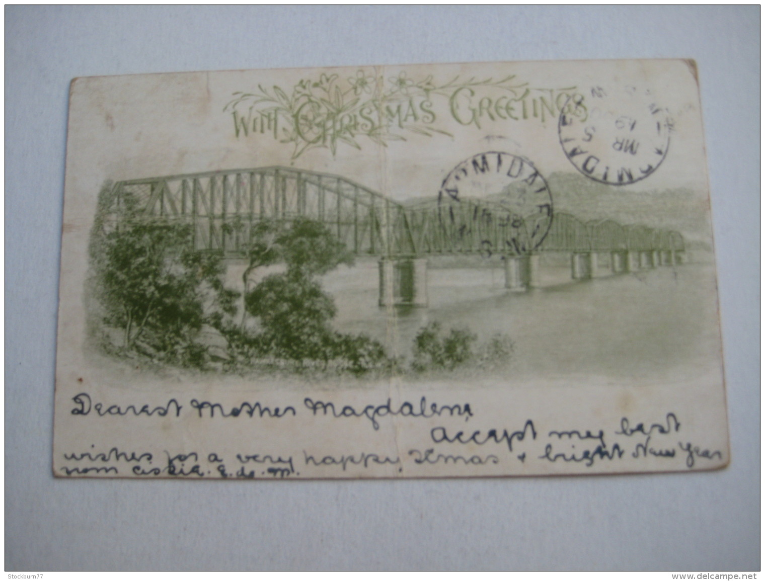 1898 , Bildganzsache  Mit Stempel : Missent To New York, Knickspur - Covers & Documents