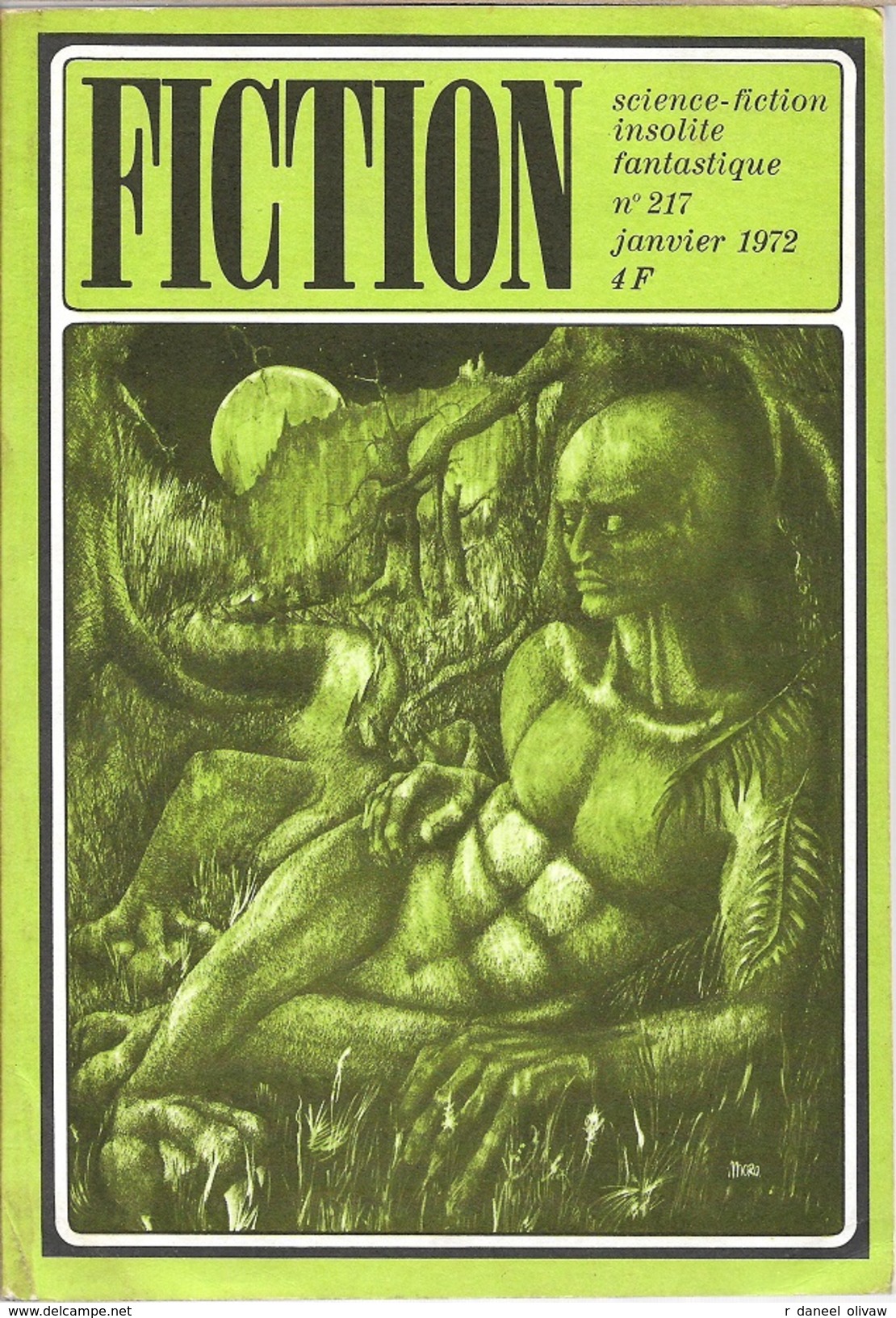 Fiction N° 217, Janvier 1972 (BE+) - Fiction