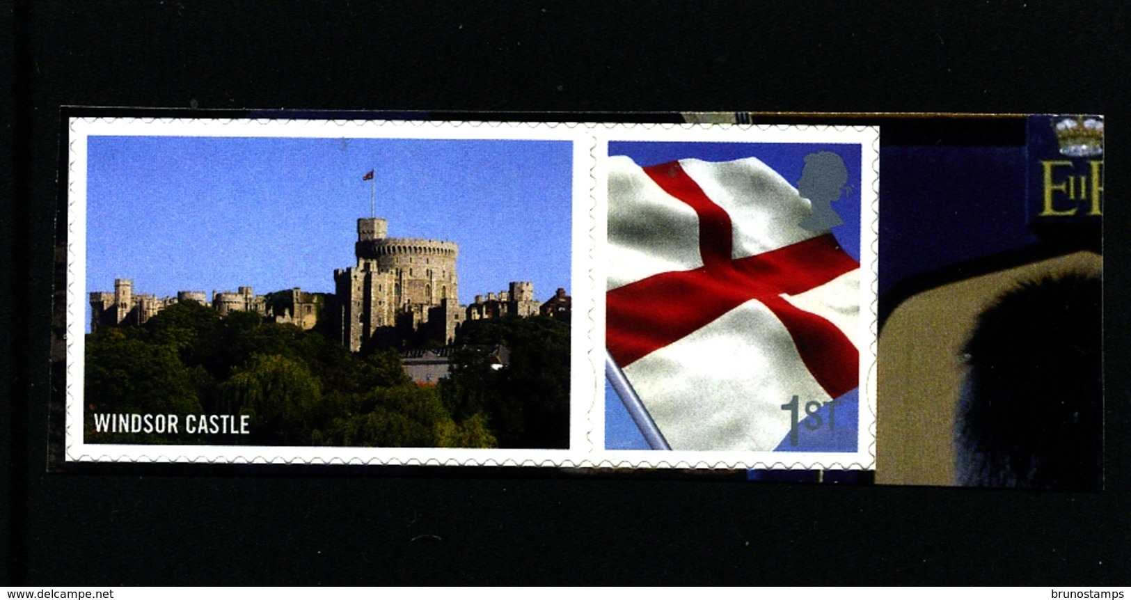 GREAT BRITAIN - 2009  1st CLASS  ENGLAND FLAG  LITHO EX SMILERS   MINT NH - Nuovi