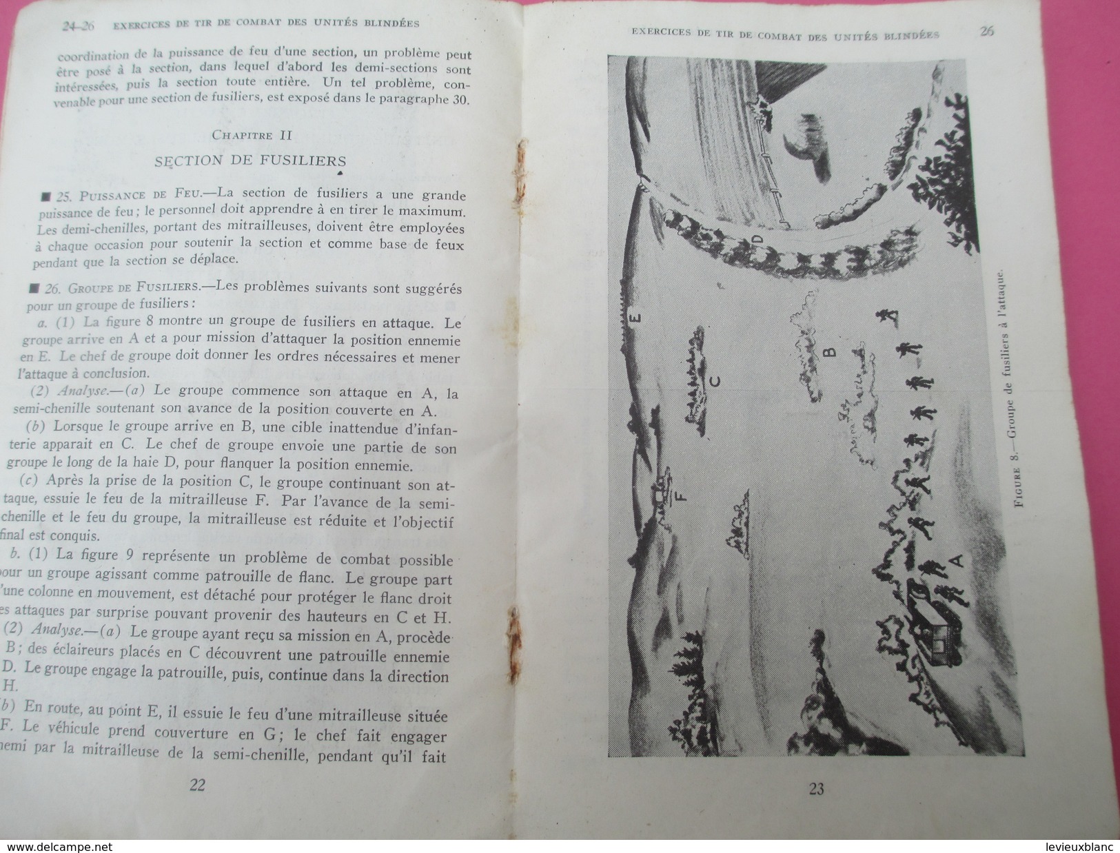 Manuel de Campagne des Forces blindées/Ministère de la Guerre/Exercices de tir de Combat/FM17-15/(French)/1943    LIV119