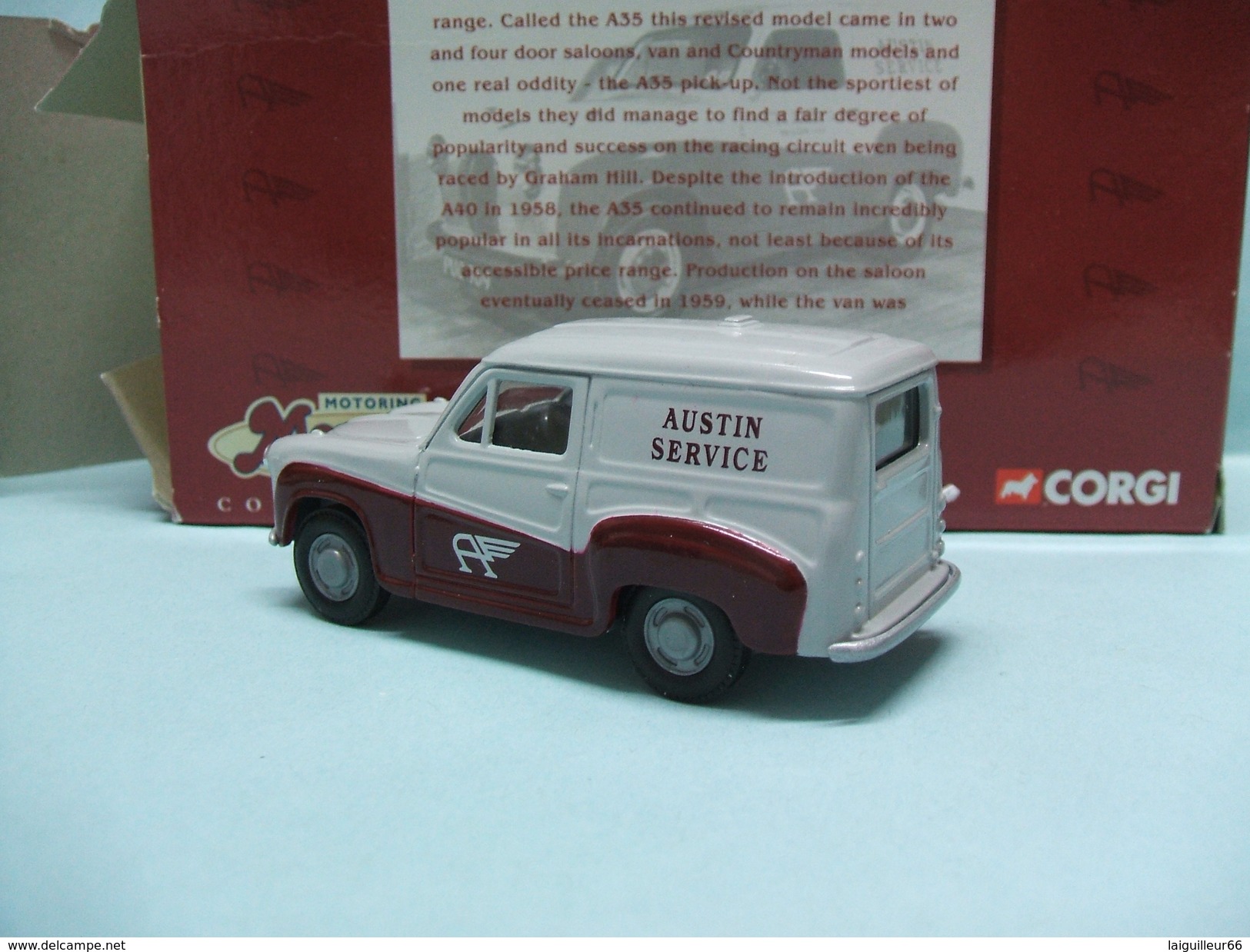 Corgi - AUSTIN A35 Van AUSTIN SERVICE MOTORING MEMORIES Réf. 67301 BO - Corgi Toys