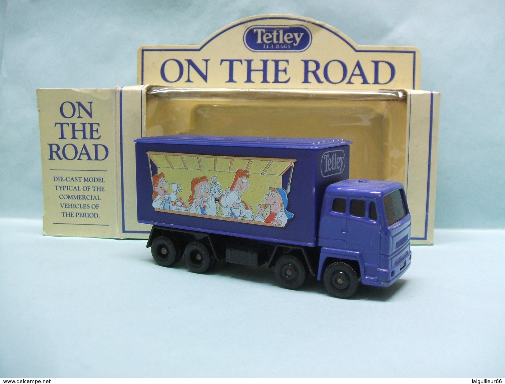 Lledo - DELIVERY TRUCK CAMION 1992 TETLEY Tea BO - Trucks, Buses & Construction