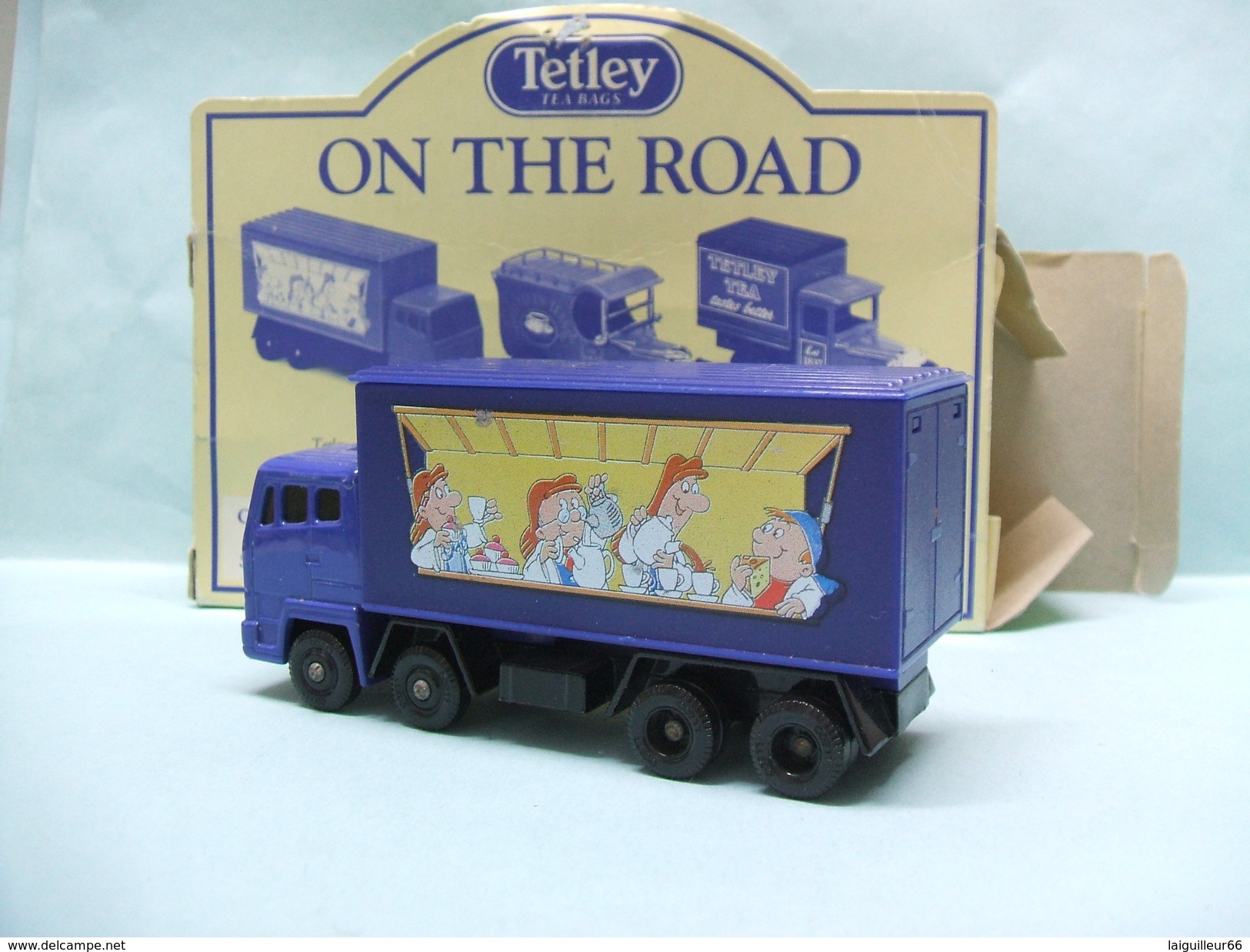 Lledo - DELIVERY TRUCK CAMION 1992 TETLEY Tea BO - Camions, Bus Et Construction