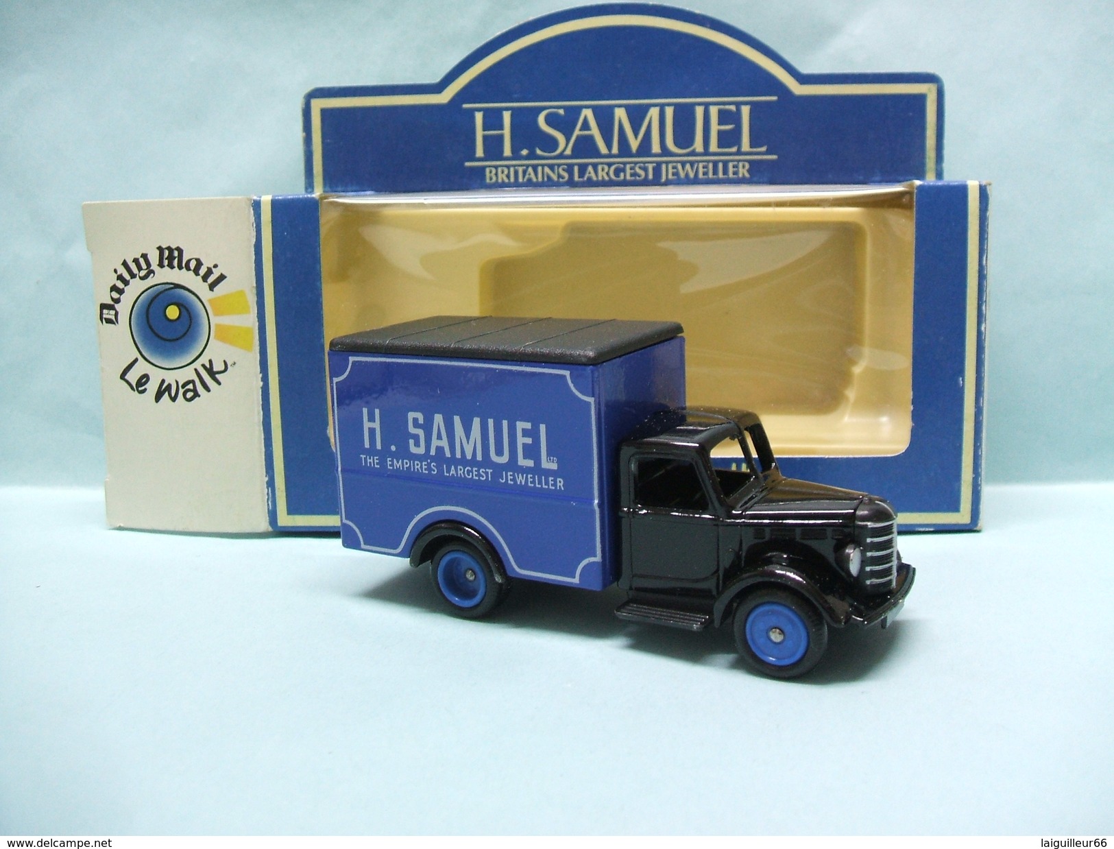 Lledo Daily Mail Le Walk - BEDFORD 30cwt Delivery Van H. SAMUEL BO - Vrachtwagens