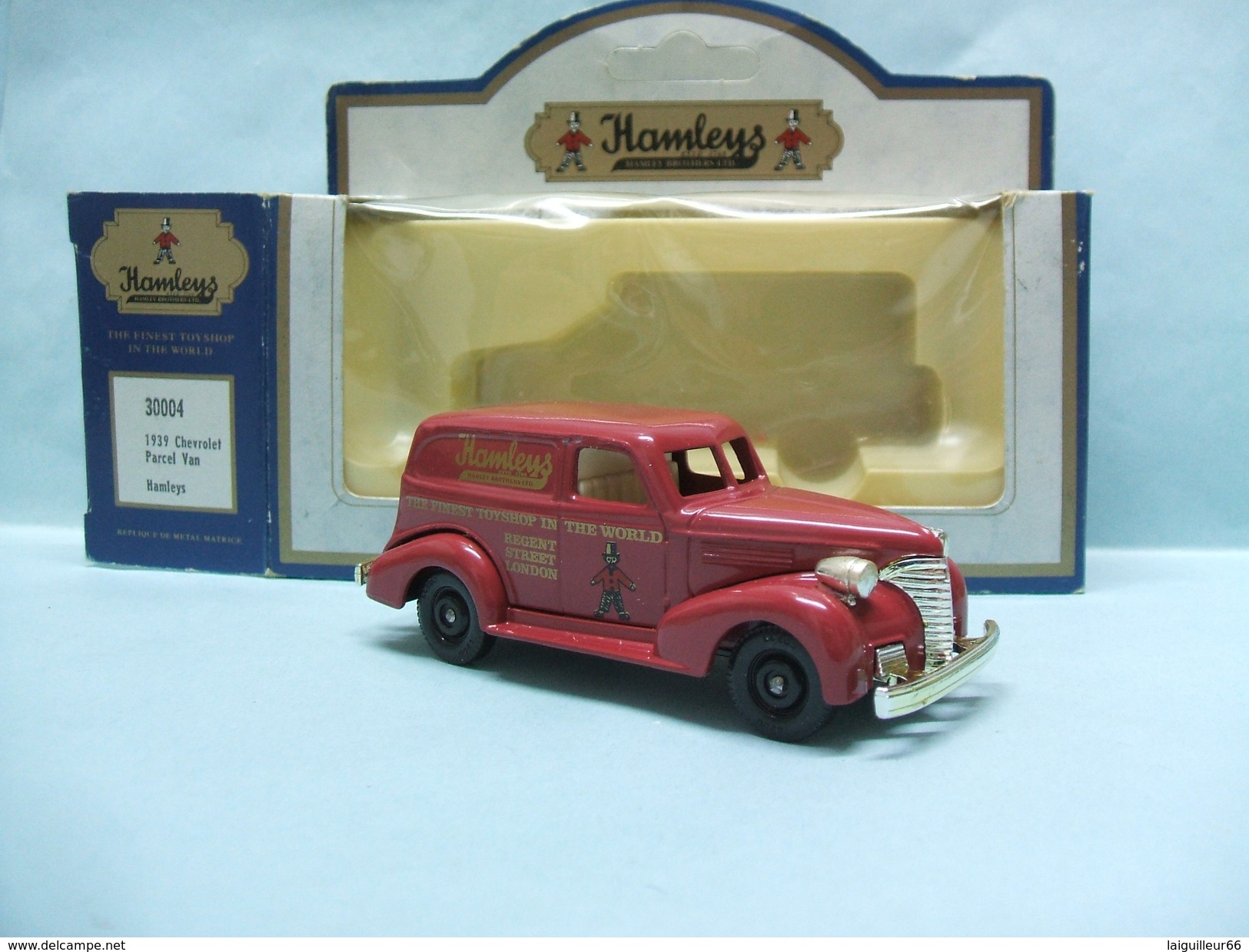 Lledo - CHEVROLET CHEVY PARCEL Van 1939 HAMLEYS Réf. 30004 BO - Vrachtwagens