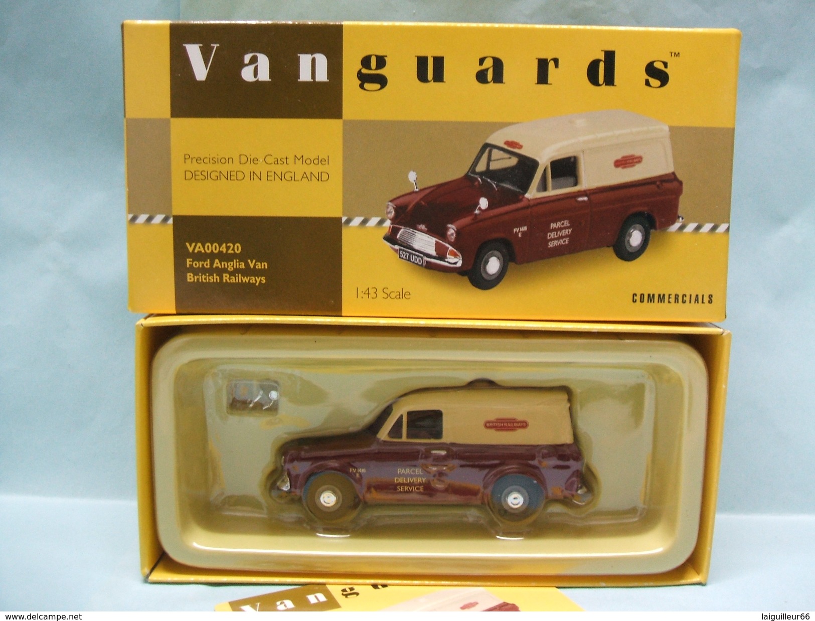 Vanguards Corgi - FORD ANGLIA Van British Railways Réf. VA00420 BO 1/43 - Corgi Toys