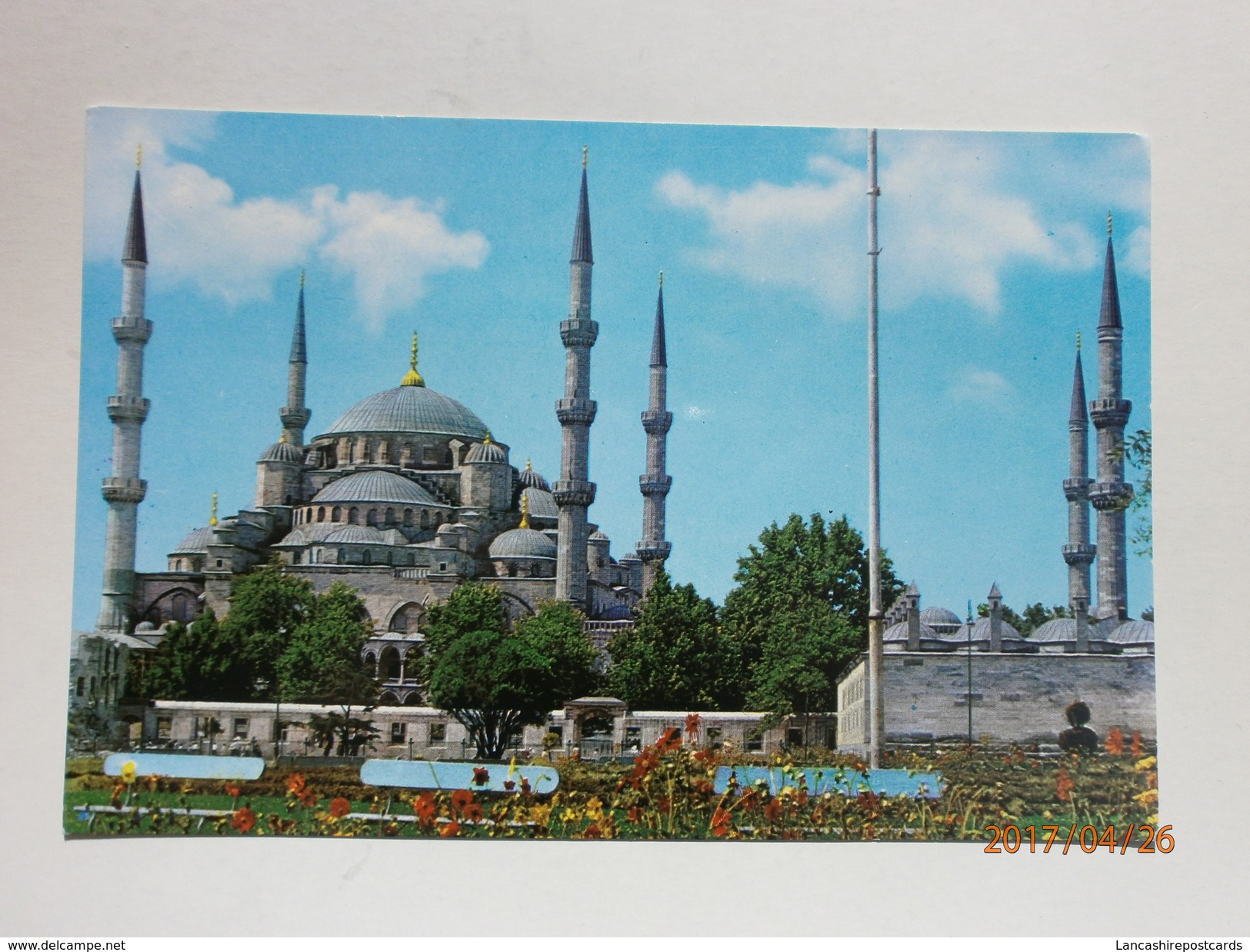 Postcard The Blue Mosque Istanbul Exterior My Ref B21223 - Turkey
