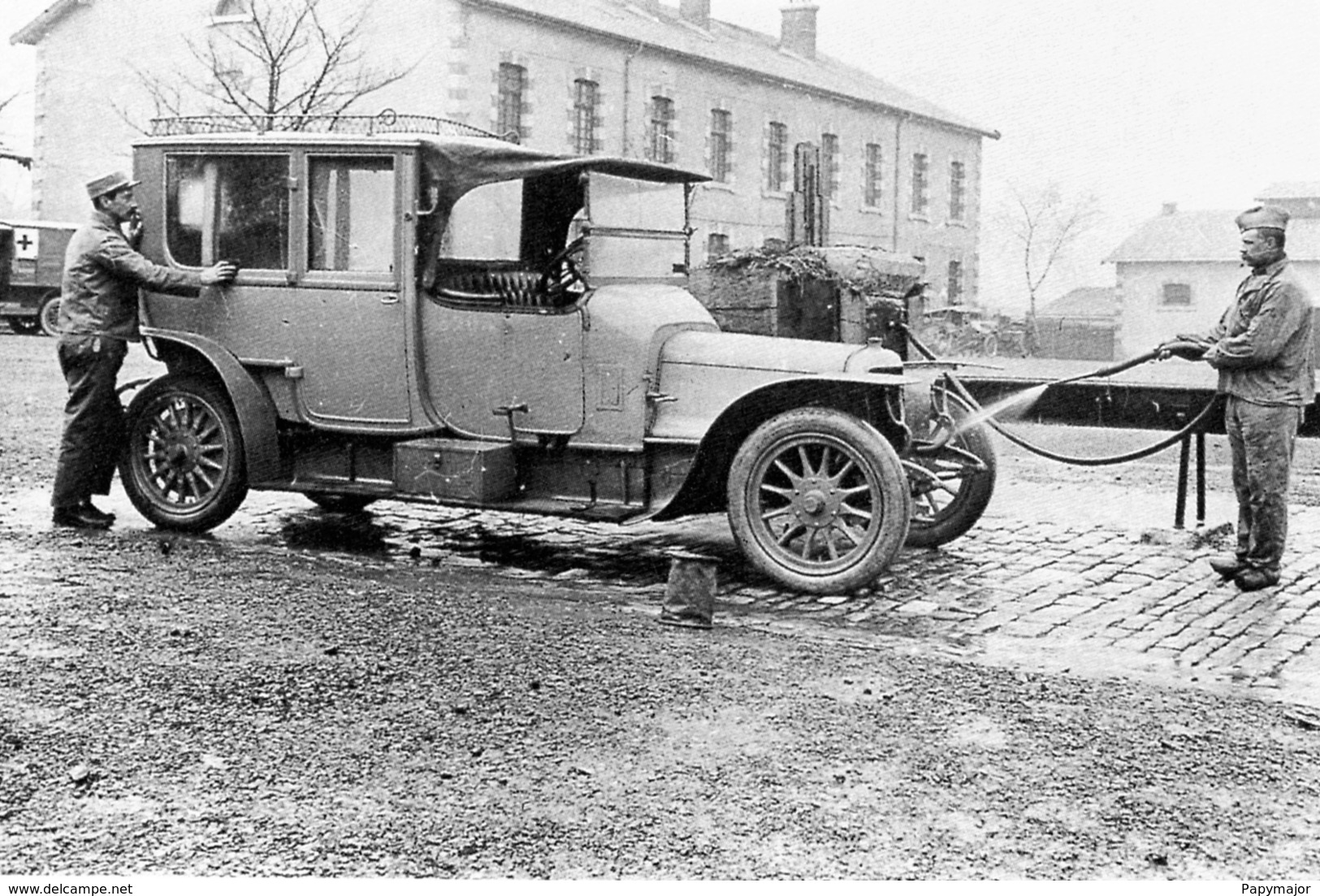 Militaria WW1   - Voiture D'Etat-major à Nancy - 1914-18