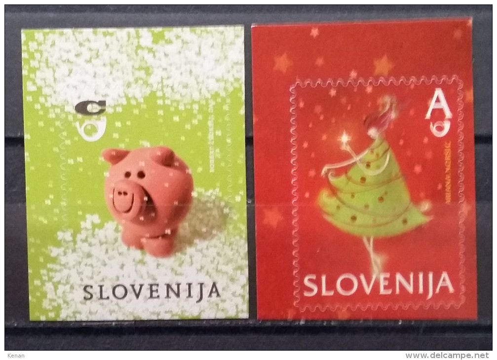 Slovenia, 2012, Mi: 979/80 (MNH) - New Year