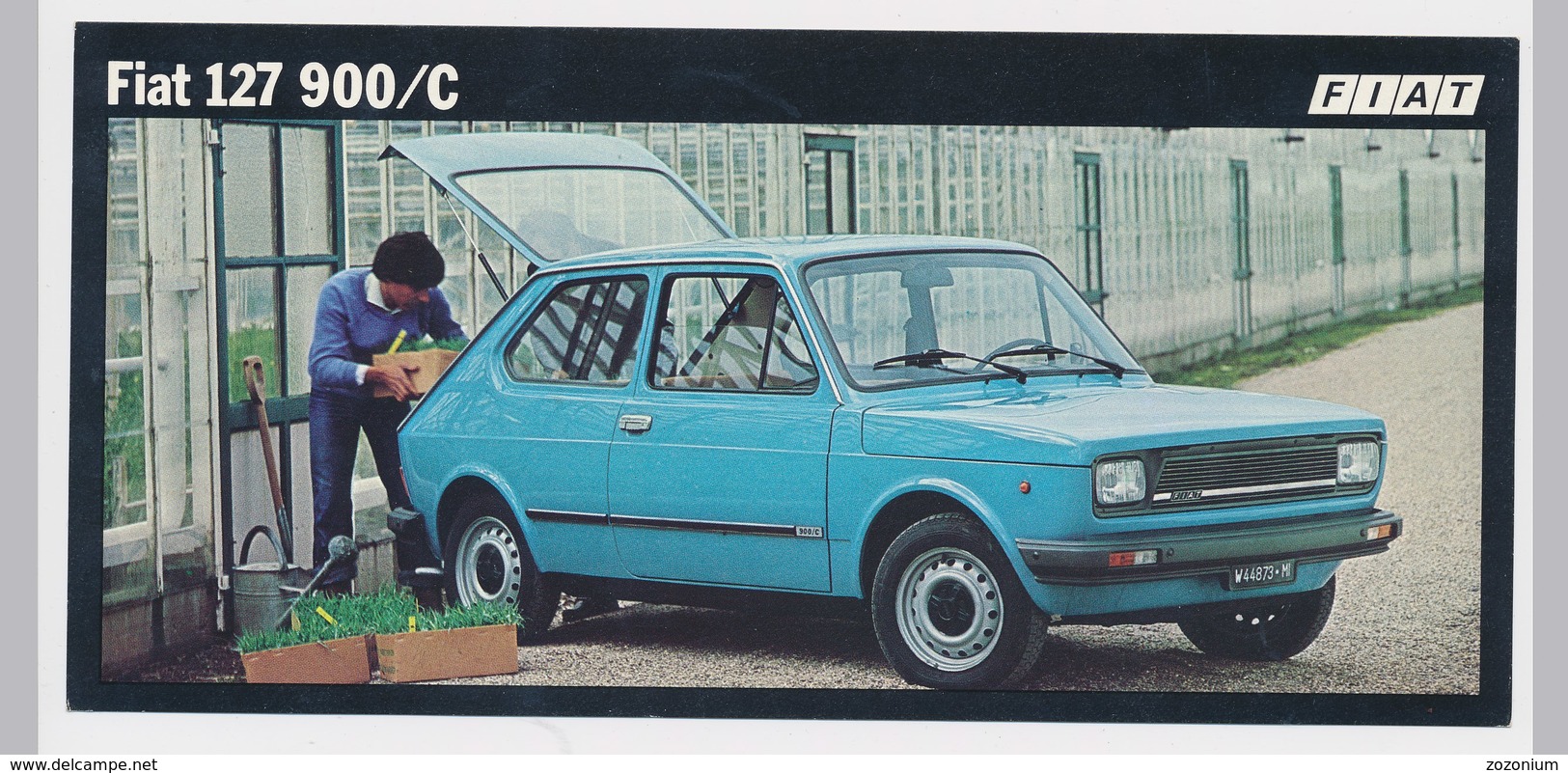 FIAT 127 900 C  Old Photo Card - Cars