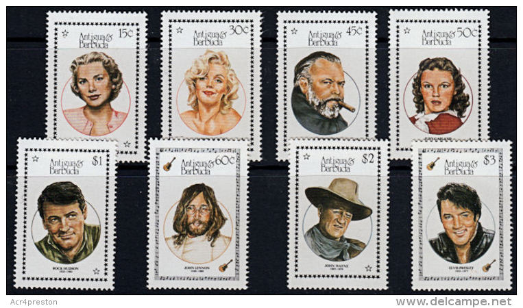 C0109 ANTIGUA &amp; BARBUDA 1987, SG 1120-7  Entertainers,  MNH - Antigua En Barbuda (1981-...)