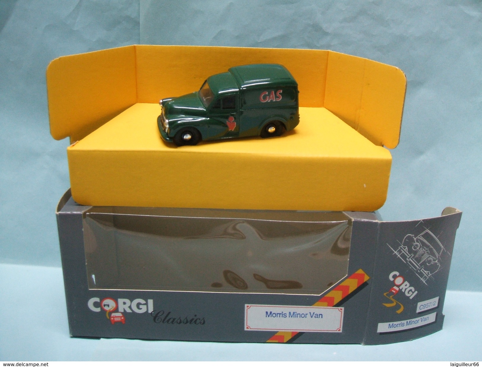 Corgi - MORRIS MINOR 1000 Van GAS Réf. C957/2 BO 1/43 - Corgi Toys