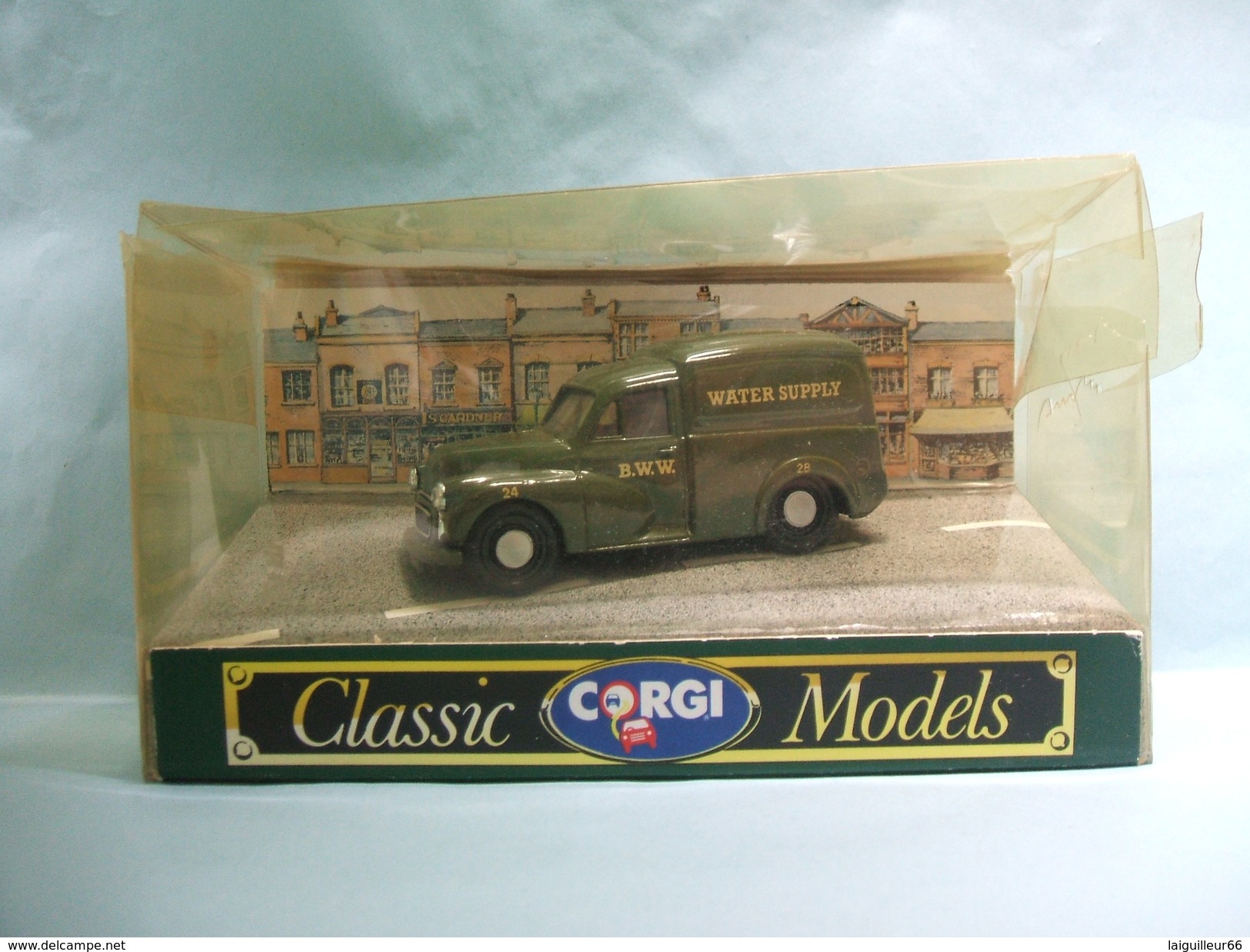 Corgi - MORRIS MINOR 1000 Van WATER SUPPLY BWW Réf. 96840 BO 1/43 - Corgi Toys