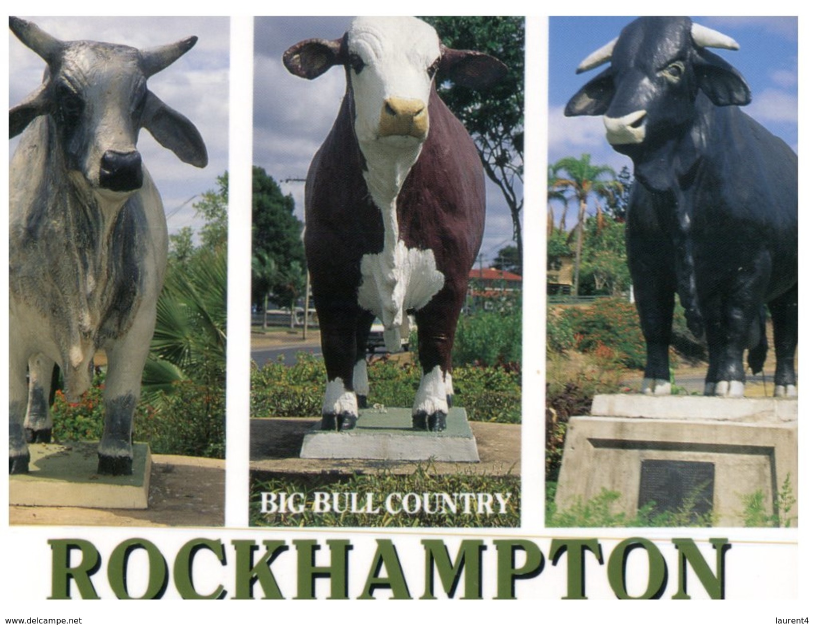 (761) Australia - QLD - Rockhampton Big Bull Statue - Rockhampton