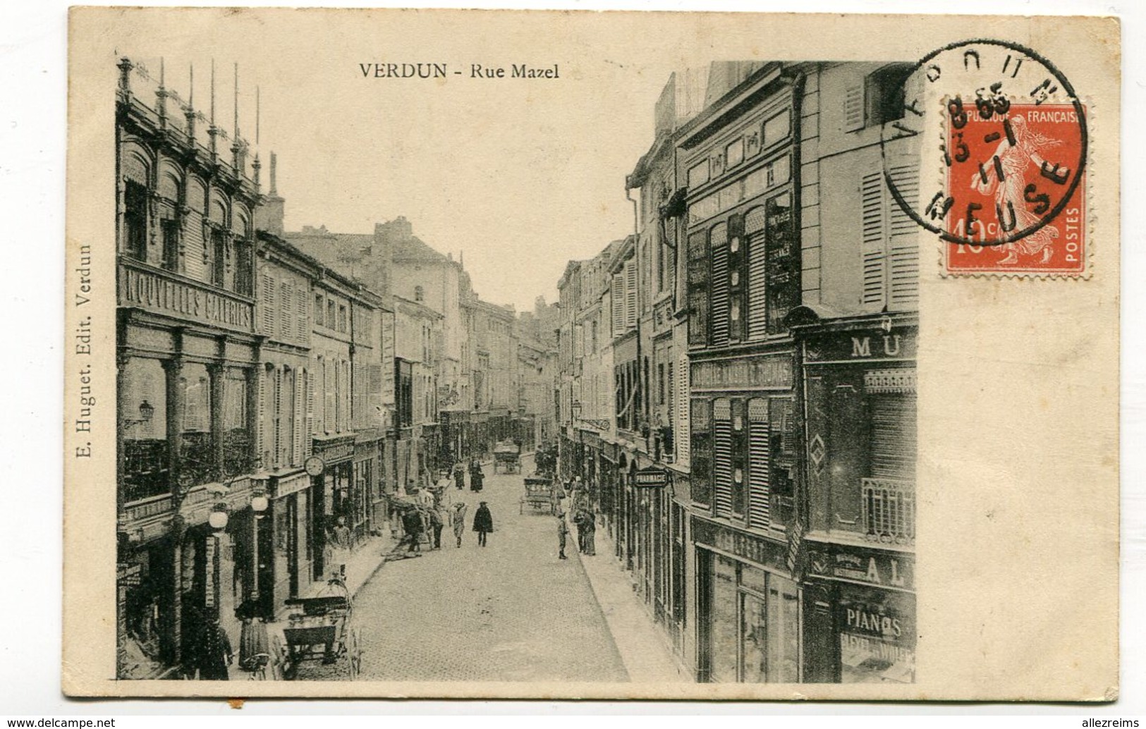 CPA  55  : VERDUN Rue Mazel   VOIR  DESCRIPTIF §§§ - Verdun