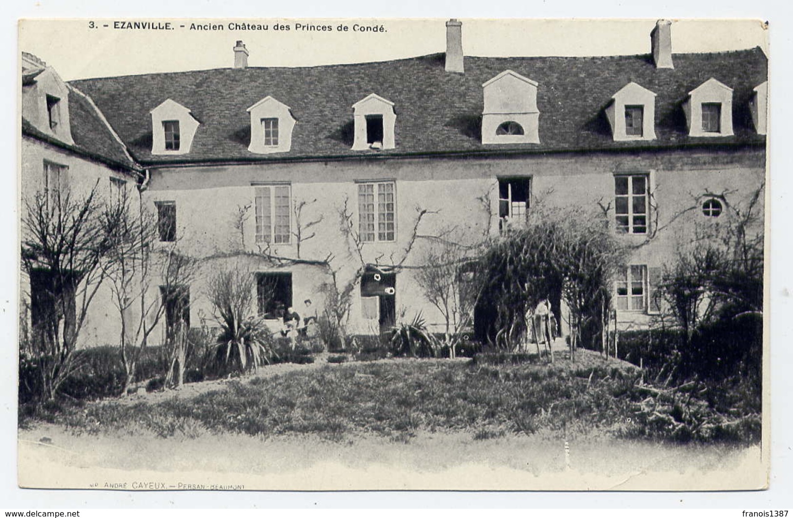 Ref 174 - EZANVILLE - Ancien Château Des Princes De Condé - Ezanville