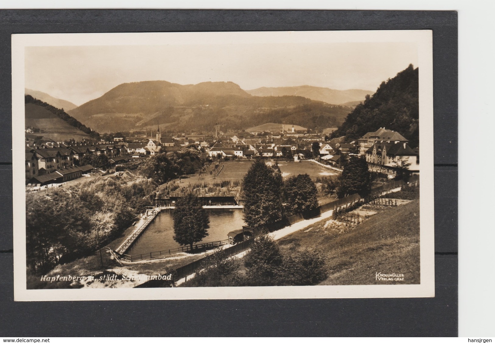 STM822 POSTKARTE JAHR 1939 KAPFENBERG Städt. STRANDBAD UNGEBRAUCHT SIEHE ABBILDUNG - Kapfenberg