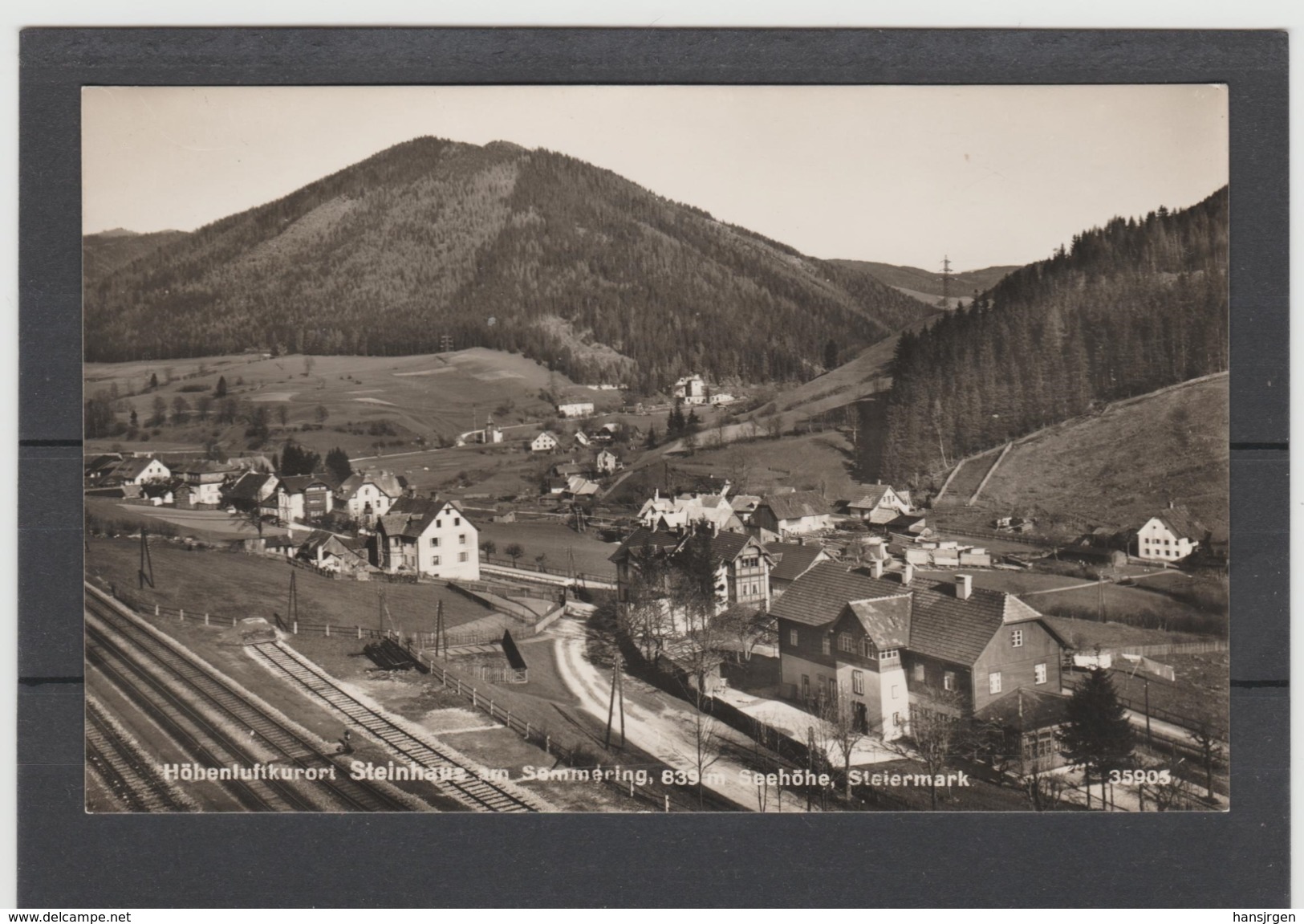 STM830 POSTKARTE JAHR 1954 STEINHAUS Am SEMMERING GEBRAUCHT SIEHE ABBILDUNG - Steinhaus Am Semmering