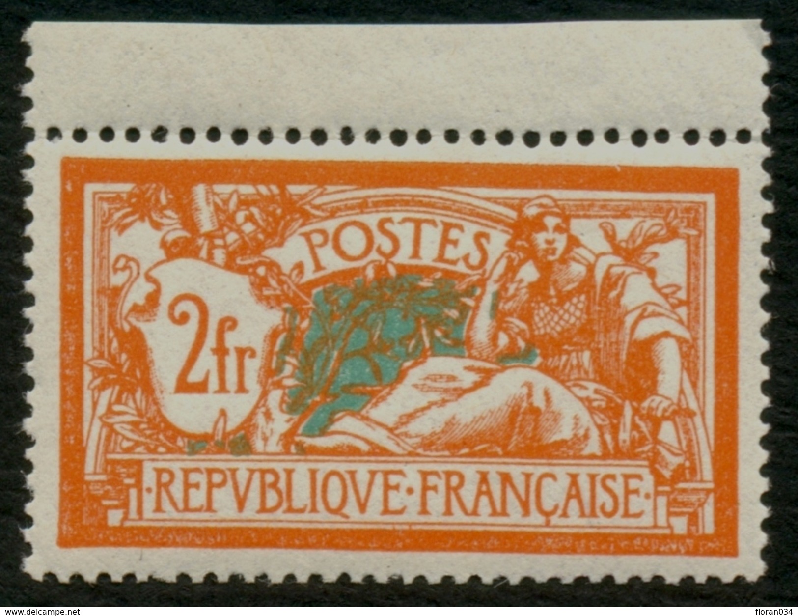 France N° 145 Neuf ** (MNH) Haut De Feuille Centrage PARFAIT - Signé Calves - Cote 262 Euros - SUPERBE - Unused Stamps