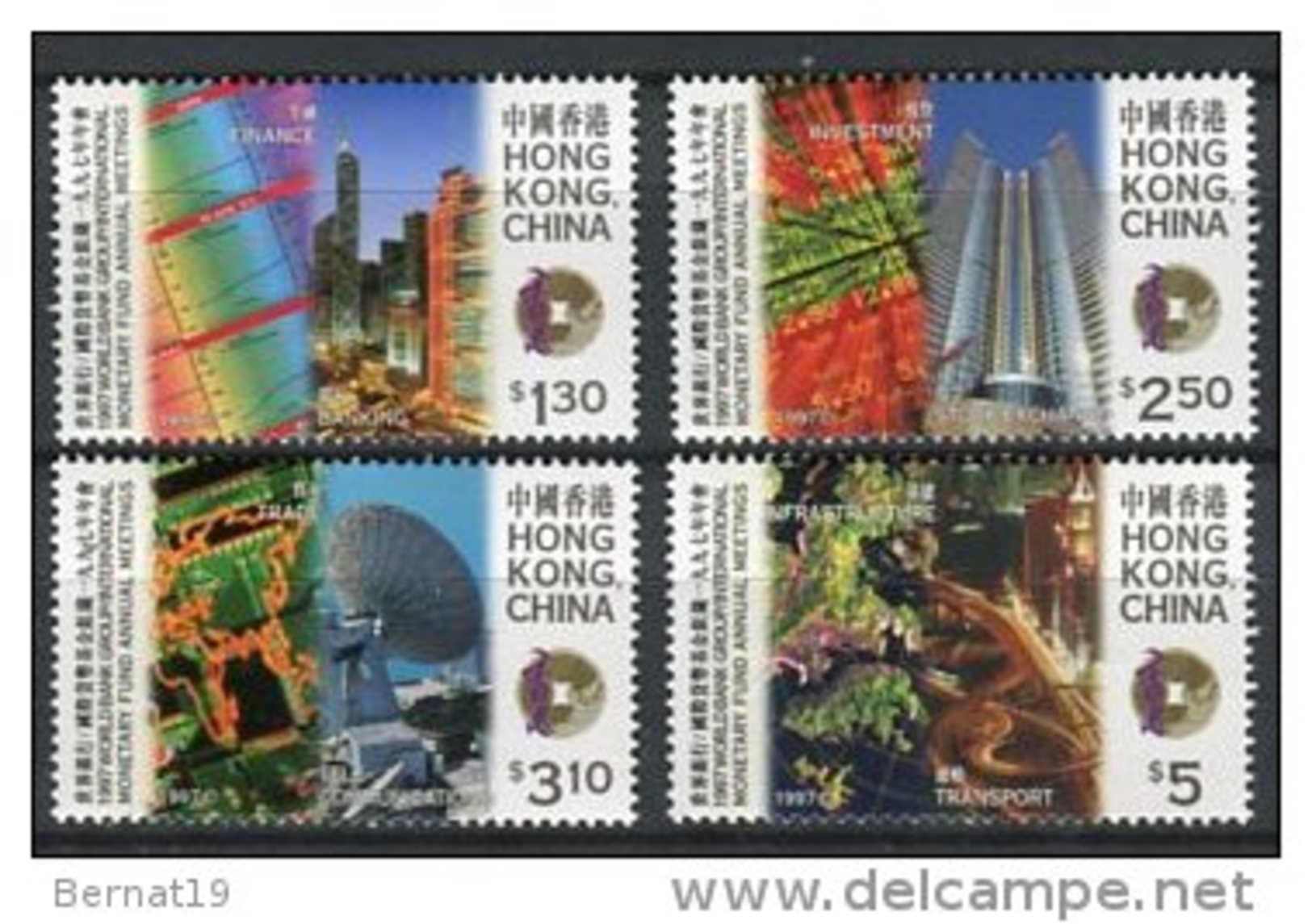 Hong Kong 1997. Yvert 844-47 ** MNH - Unused Stamps