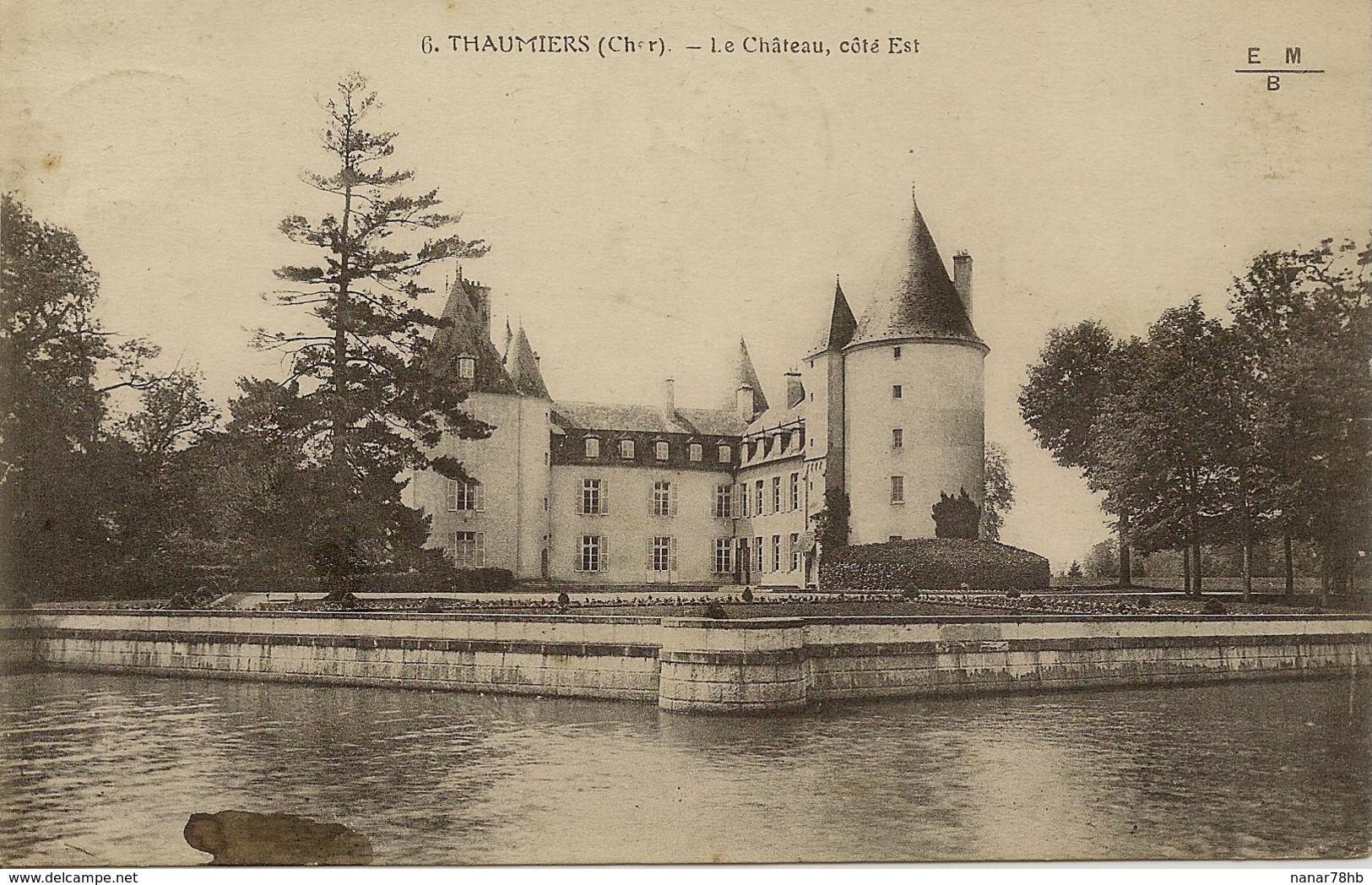 CPSM Thaumiers Le Château Coté Est - Thaumiers