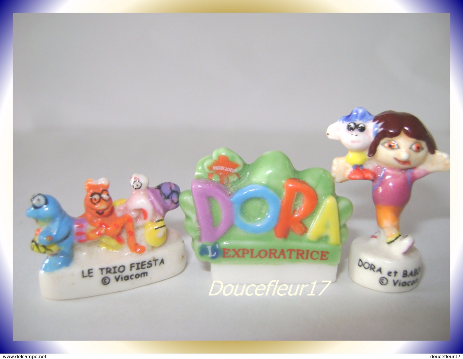 Dora L'exploratrice ..lot De 3 Fèves... Ref : AFF : 111-2005... (Pan 0013) - Cartoons