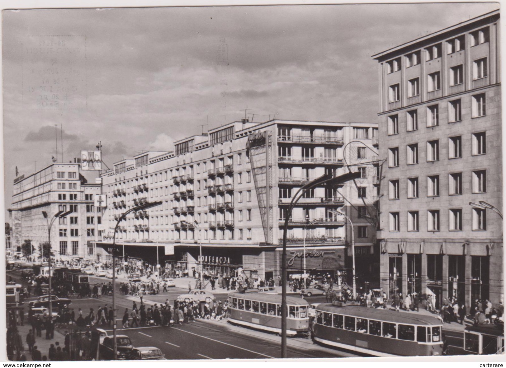 POLOGNE,POLSKA,POCZTA,VARSOVIE,WARSZAWA,CARTE PHOTO - Polonia