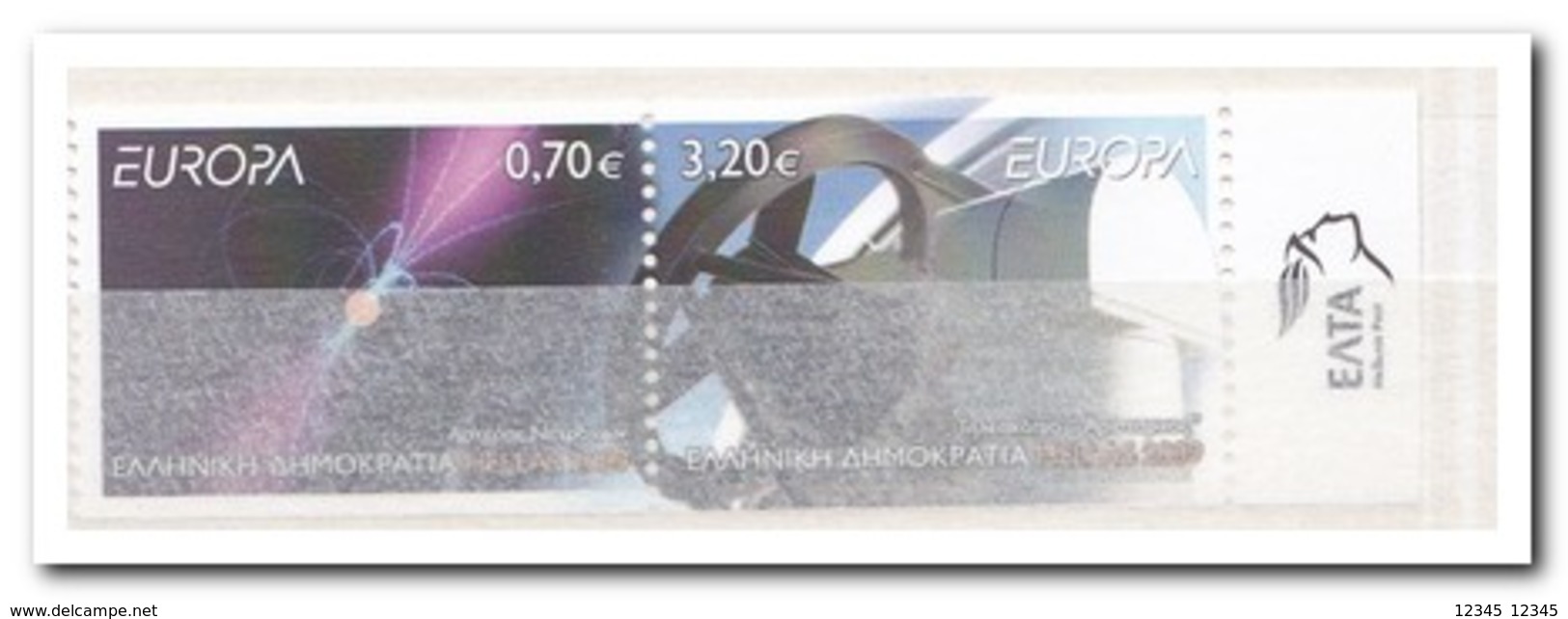 Griekenland 2009, Postfris MNH, Europa Cept, Astronomy From Booklet - Ongebruikt