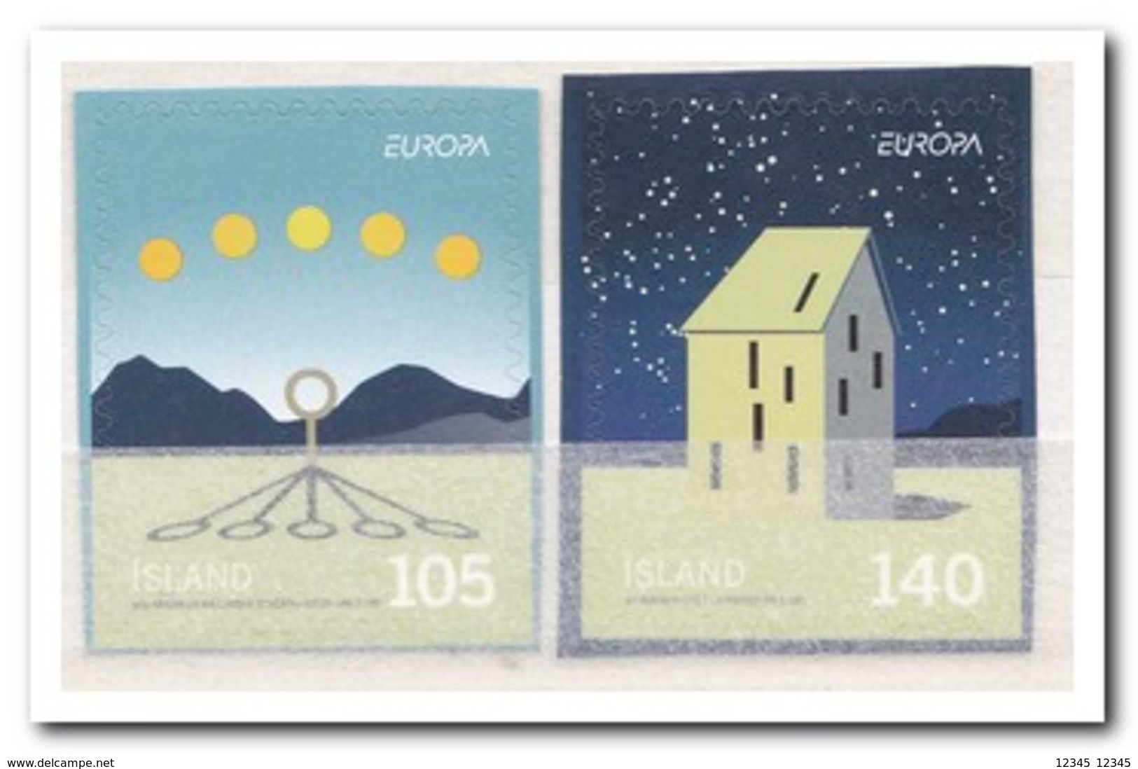 IJsland 2009, Postfris MNH, Europa Cept, Astronomy - Unused Stamps