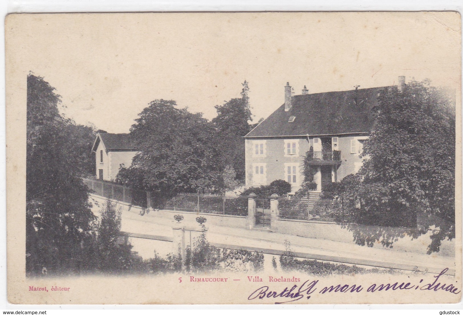 Haute-Marne - Rimaucourt - Villa Roelandts - Autres & Non Classés