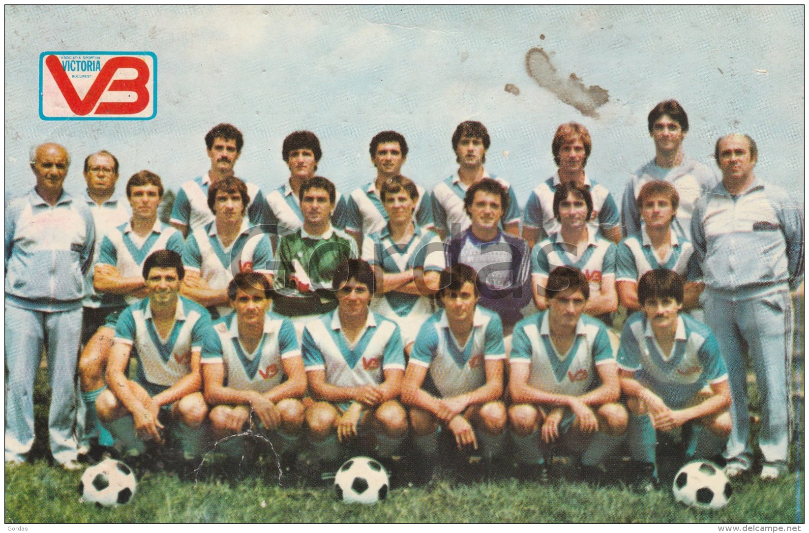 Romania - Victoria Bucuresti - Soccer - Footbal Team - 1986 - Football