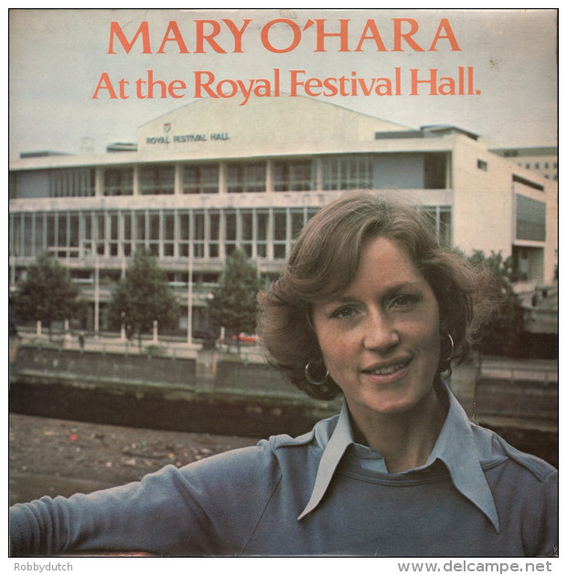 * LP *  MARY O'HARA - AT THE ROYAL FESTIVAL HALL (England 1977 EX!!) - Country En Folk