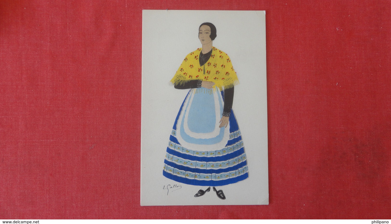 Signed-- Spanish Costumes Jaen=====>ref 2564 - Europe