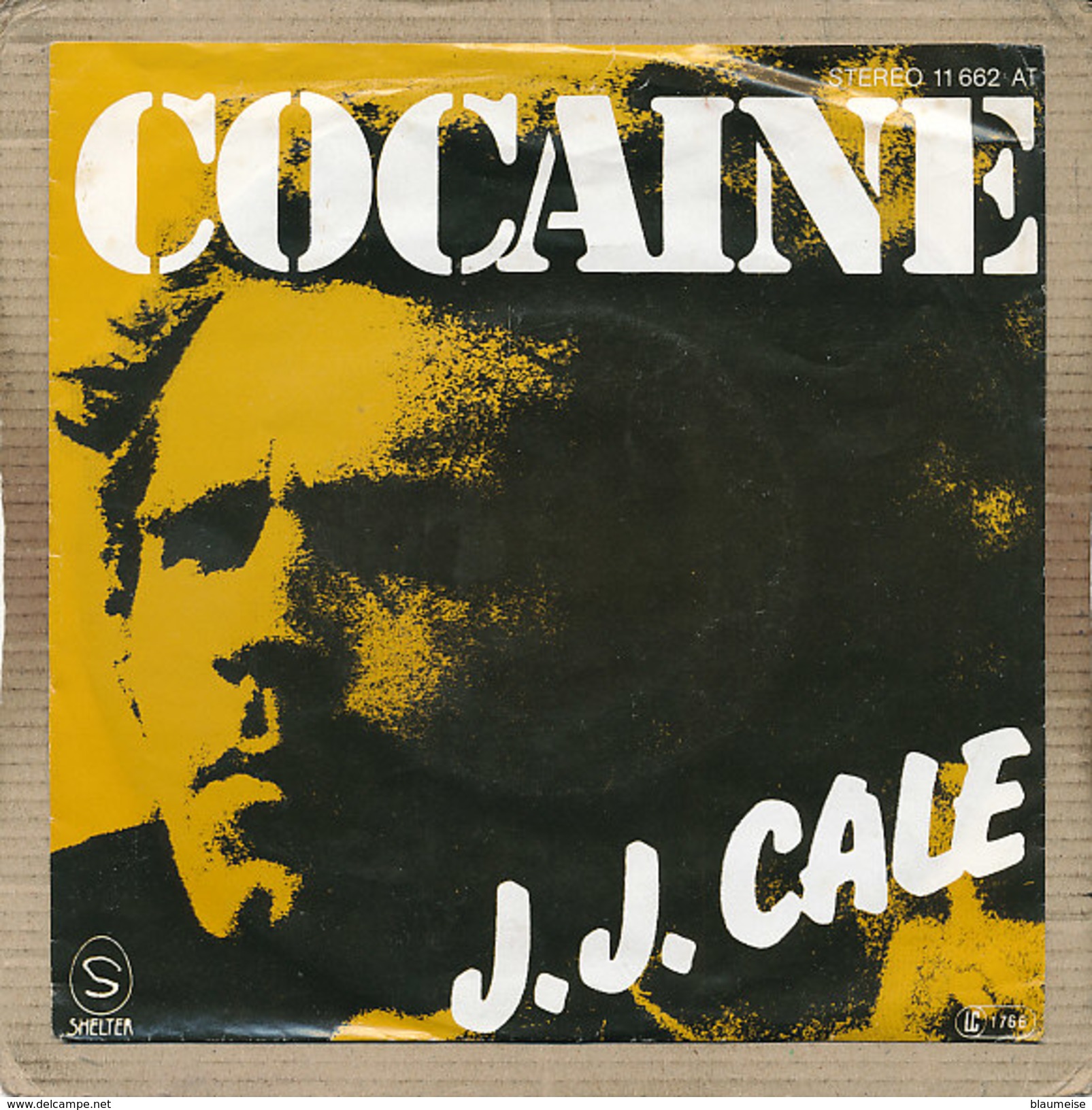 7" Single, J.J. Cale, Cocaine - Disco, Pop