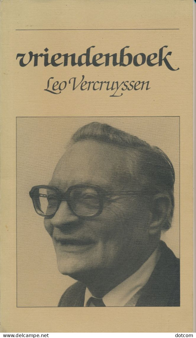 Vriendenboek LEO VERCRUYSSEN - Priester / Dichter 1922-1999 - Zonder Classificatie