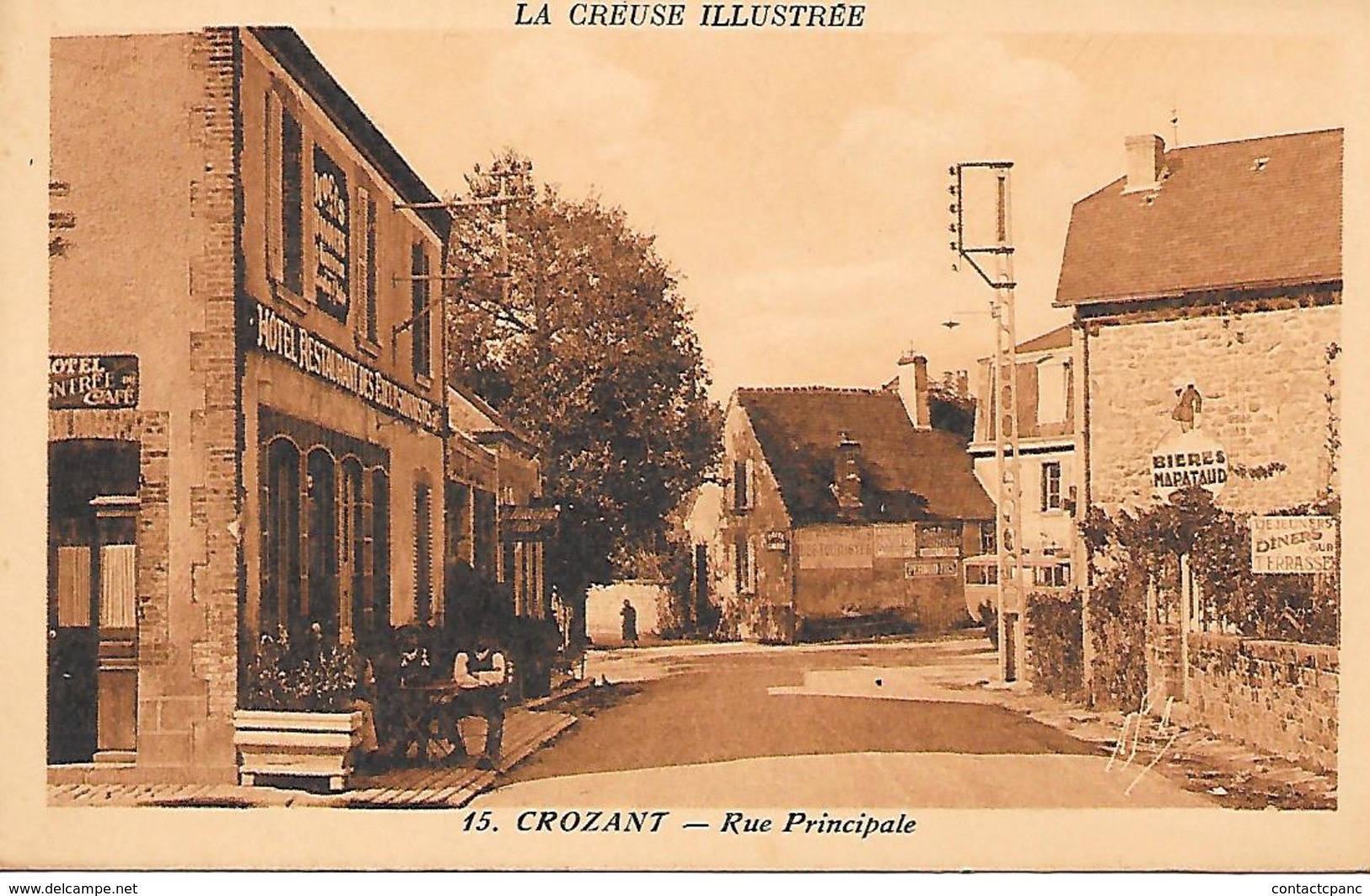 CROZANT ( 23 ) - Rue Principale - Crozant