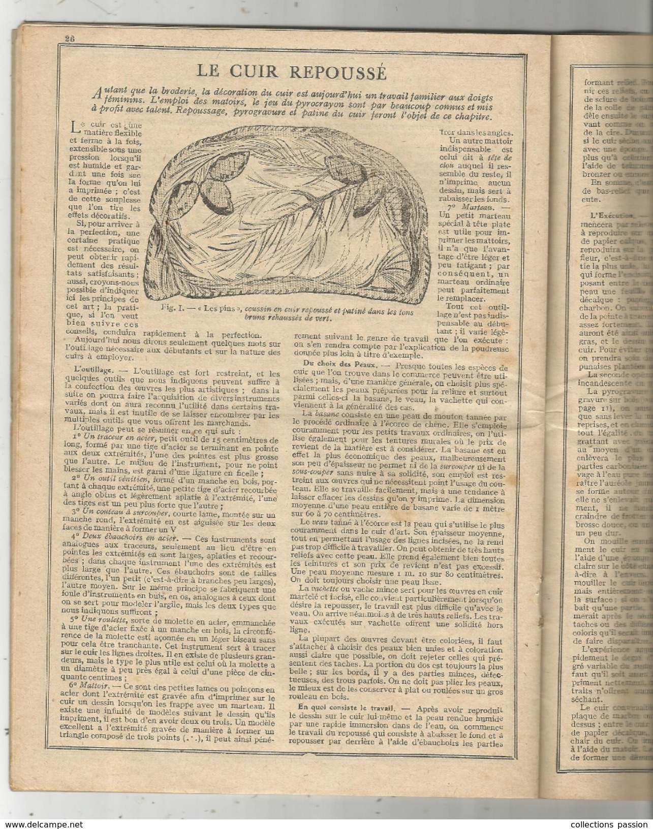 petit manuel pratique d'ouvrages de Dames et d'économie domestique, 1923 , 48 pages, 8 scans  , frais fr : 2.70 &euro;