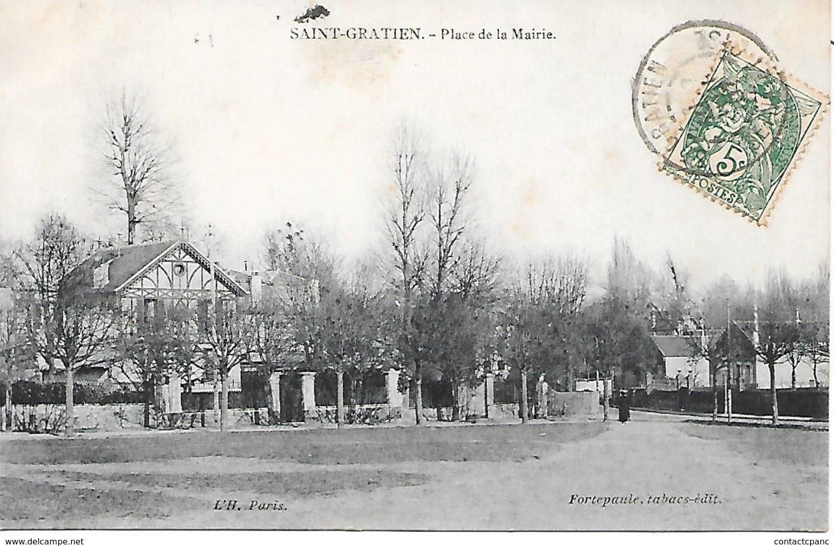 SAINT - GRATIEN  ( 95 )  - Place De La Mairie - Saint Gratien