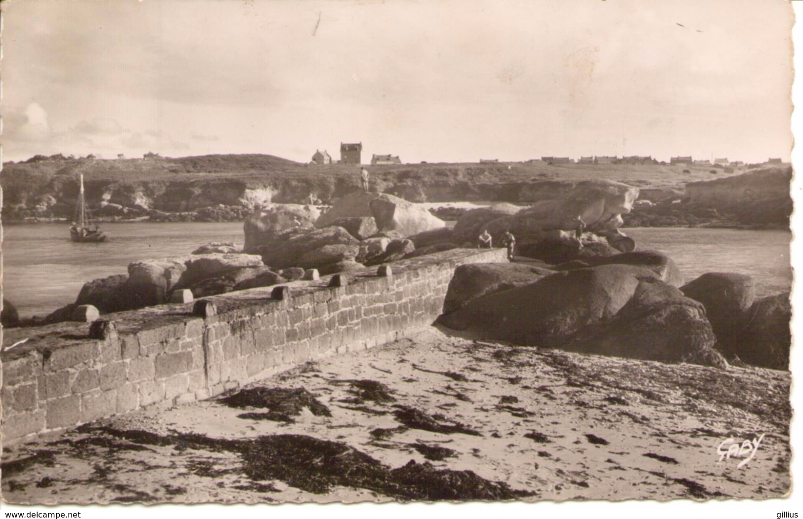 LANILDUT - La Jetée Et Le Rocher Du Crapaud - L'ABER-ILDUT - 29 - - Autres & Non Classés