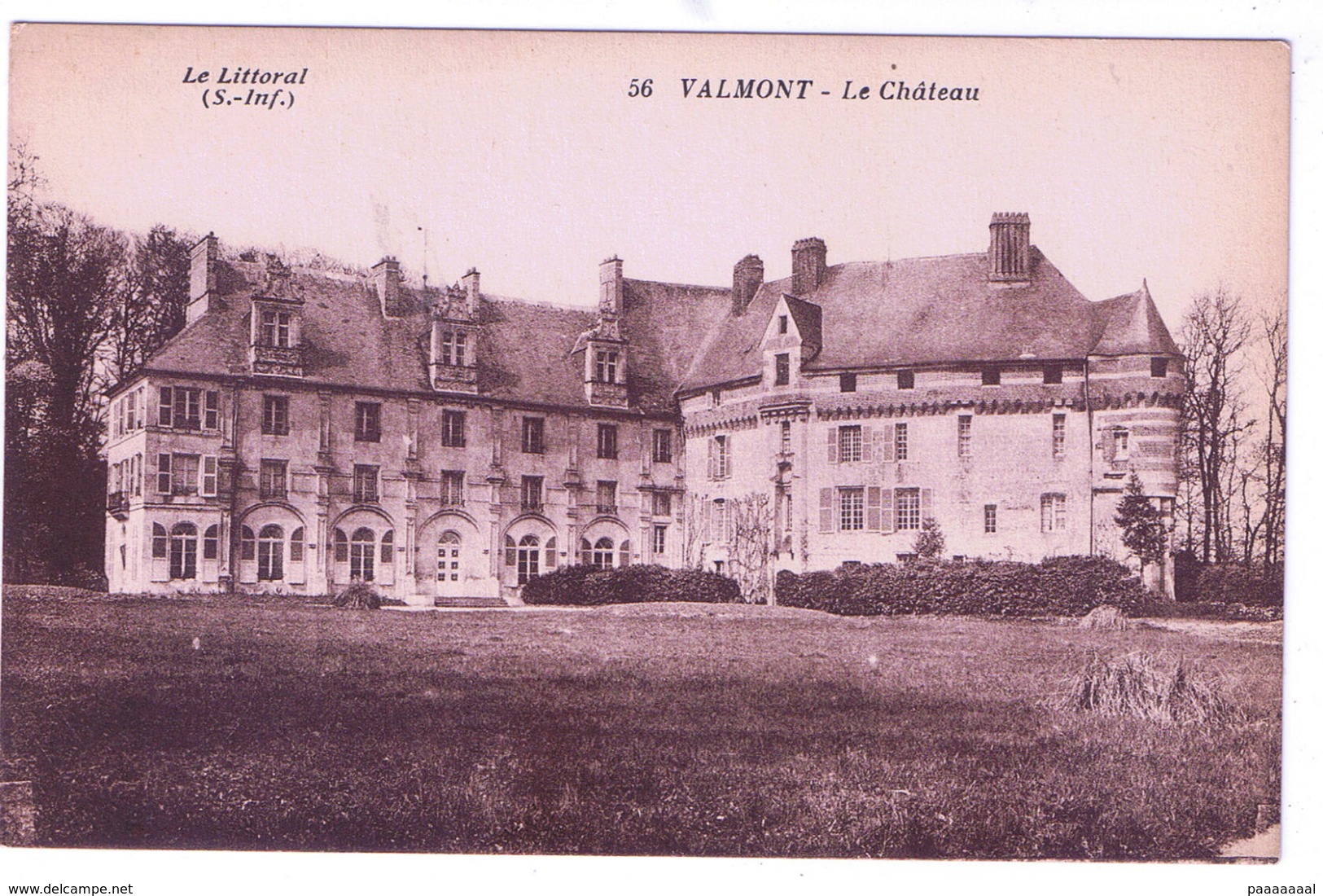 VALMONT  LE CHATEAU - Valmont