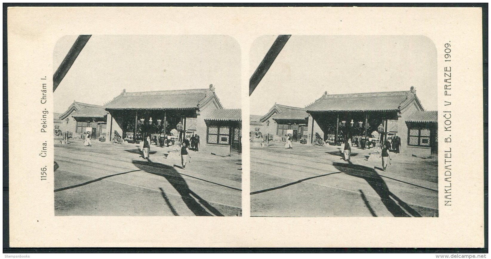 1909 China Group Of 12 Stereocards. Nakladatel B. Koci V Praze - China